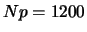 $Np=1200$
